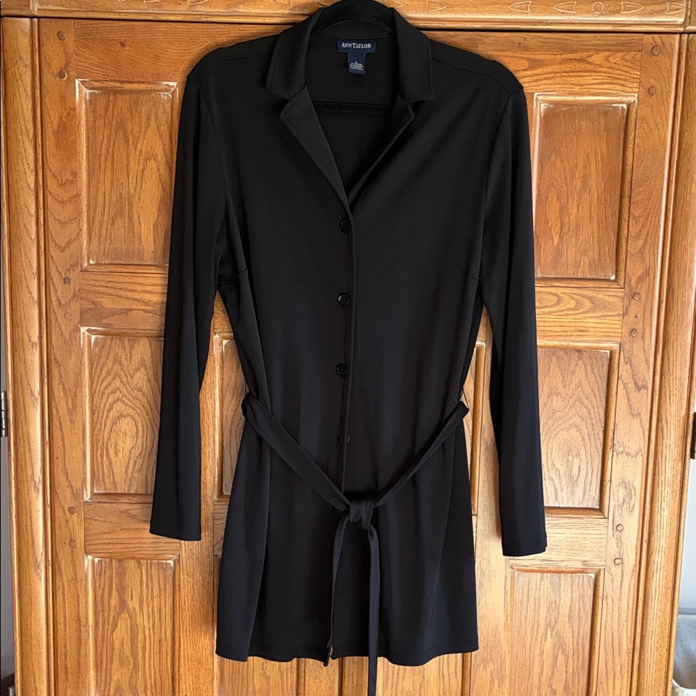 Ann Taylor Shirt Jacket Blazer Size L
